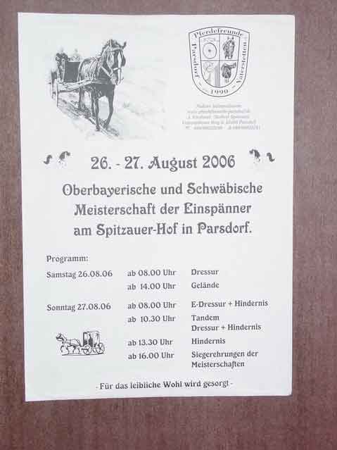 Fahrturnier 2006